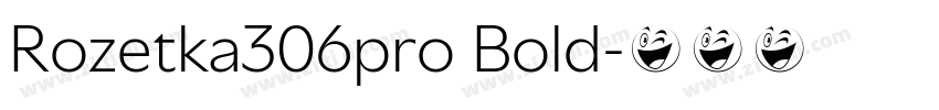 Rozetka306pro Bold字体转换